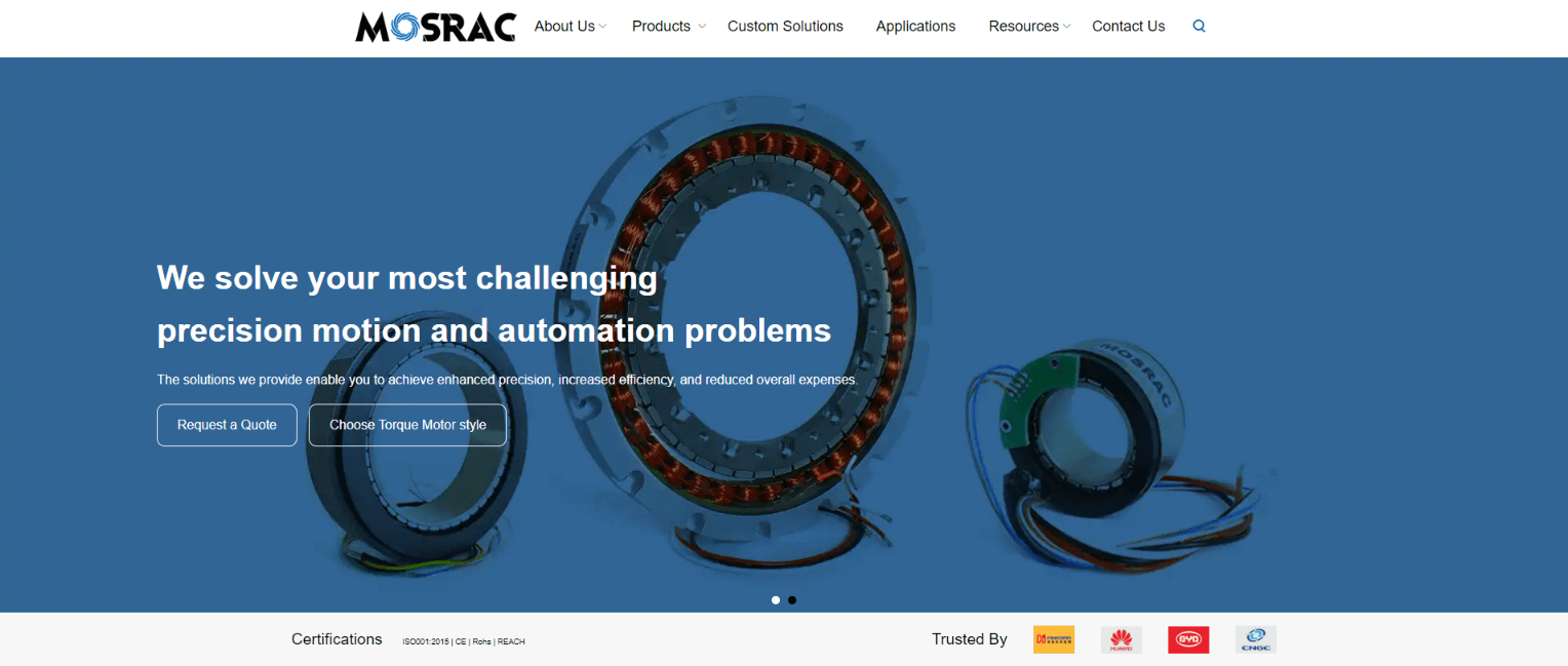 mosrac motor official website screenshot.png