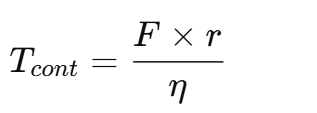 formula for Continuous Torque.png