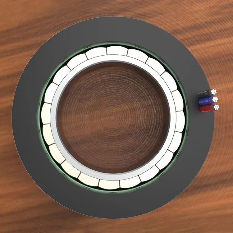 u76 series bldc direct drive motor 3d rendering